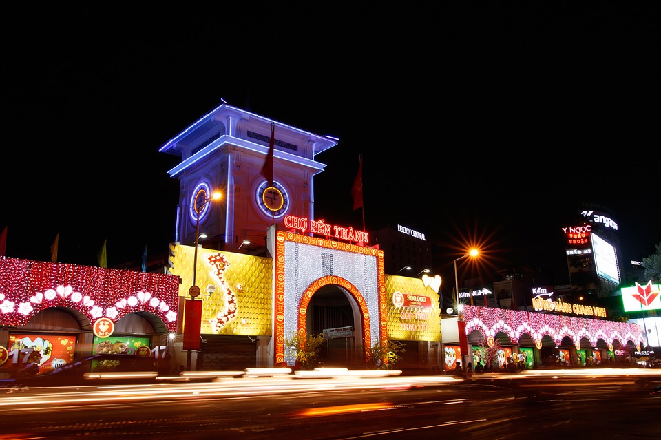 Vietnam Saigon marché Ben Thanh